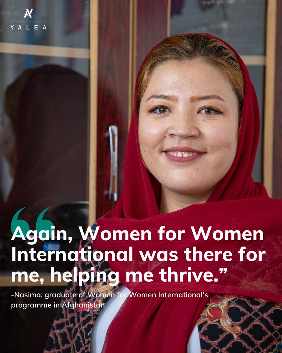 #Yalea has renewed its partnership for a 4th consecutive year with humanitarian organization #WomenforWomenInternational. The #DeRigo #eyewear brand is backing a new project for Afghan adolescent girls through the Stronger Women, Stronger Nations program: tinyurl.com/56w9mnx9