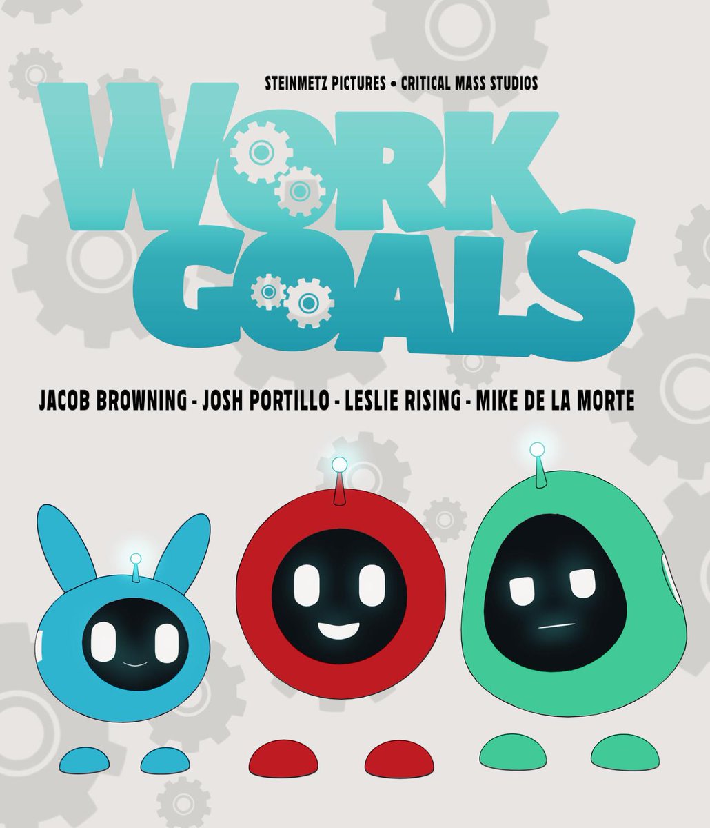 Josh Portillo 🎙 (@josh_saitogami) on Twitter photo 🤖 RELEASE DAY! 🤖
<a href="/steinmetz_pic/">Steinmetz Pictures</a> and Critical Mass Studios's animated film, Work Goals, is now released!
You can check it out on YouTube 🤩
Again, was fun to be the Lil red robo bro, Robot T 🤖🤘
More is to come from Steinmetz soon! Fantastic work all-around 🙌 🤖 RELEASE DAY! 🤖
<a href="/steinmetz_pic/">Steinmetz Pictures</a> and Critical Mass Studios's animated film, Work Goals, is now released!
You can check it out on YouTube 🤩
Again, was fun to be the Lil red robo bro, Robot T 🤖🤘
More is to come from Steinmetz soon! Fantastic work all-around 🙌