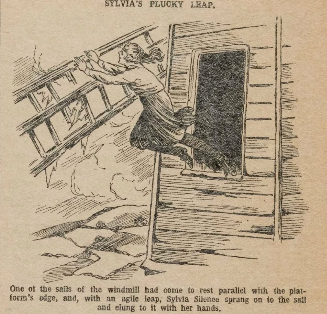My friend Roy Bayfield has found the original Sylvia Silence stories. Unlike the languid consulting detective imagined by Joyce, she was an action heroine!  

peterchrisp.blogspot.com/2021/07/sylvia…