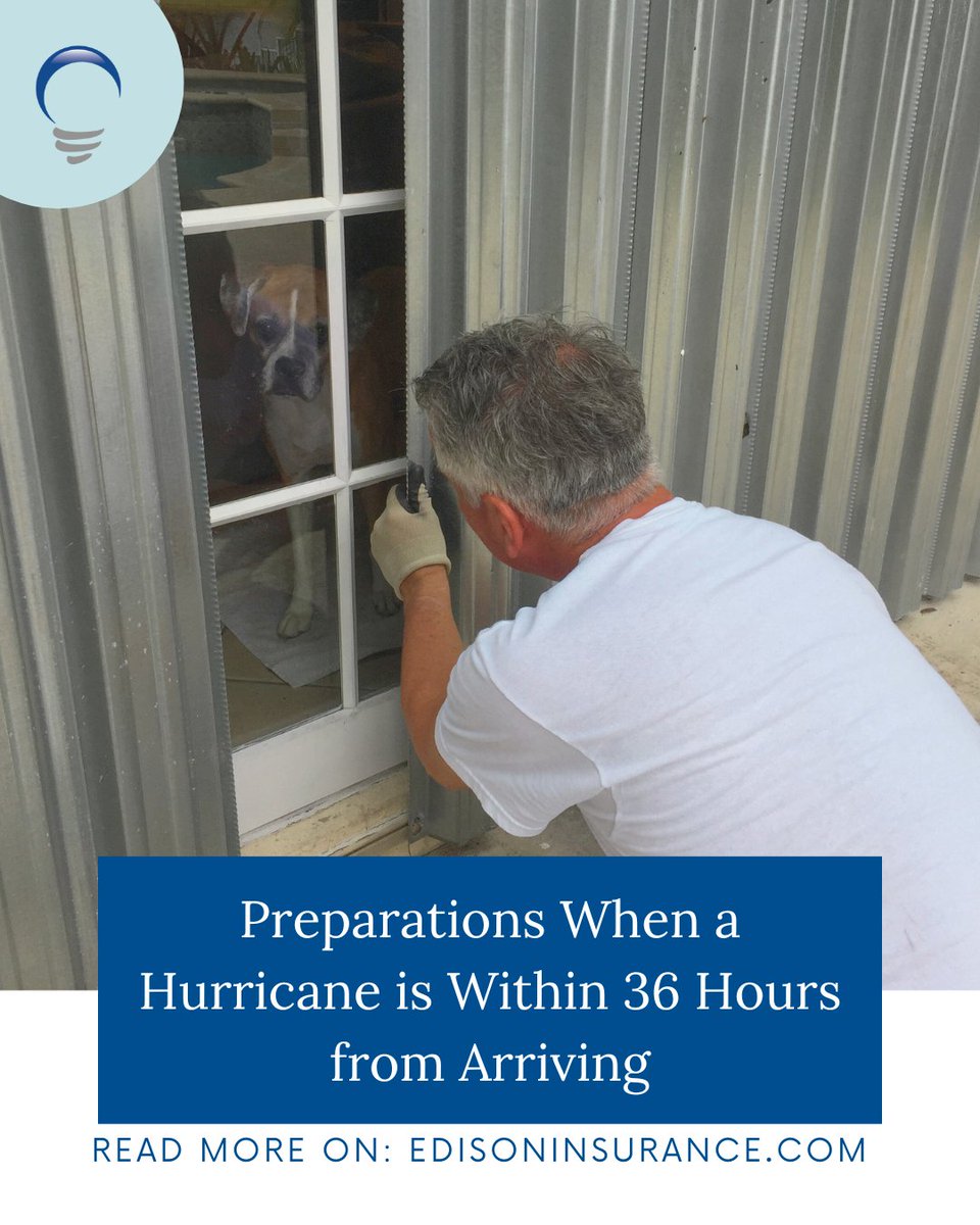 When a storm’s on the way, every minute matters. Use your time wisely – here’s how: edisoninsurance.com/blog-posts/pre…