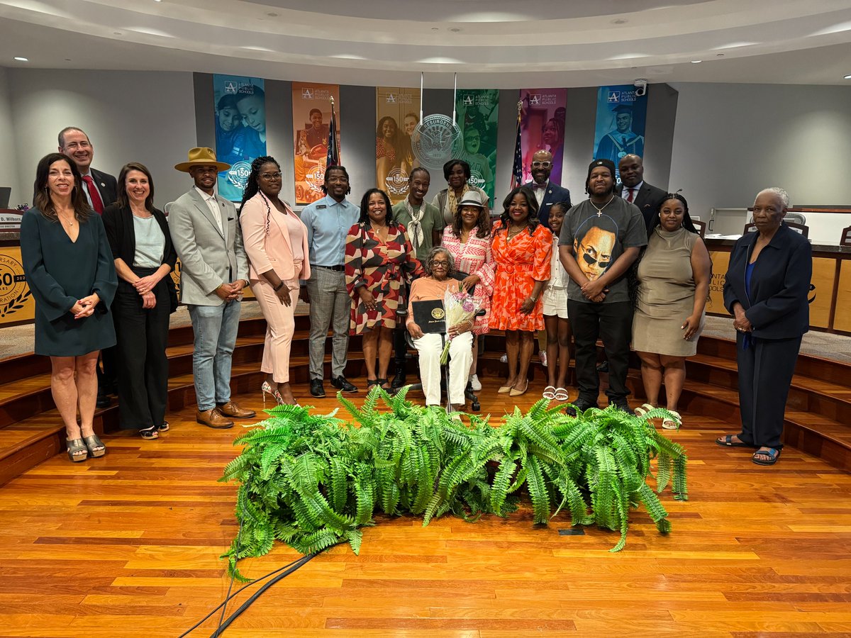 Atlanta Board of Education tweet media