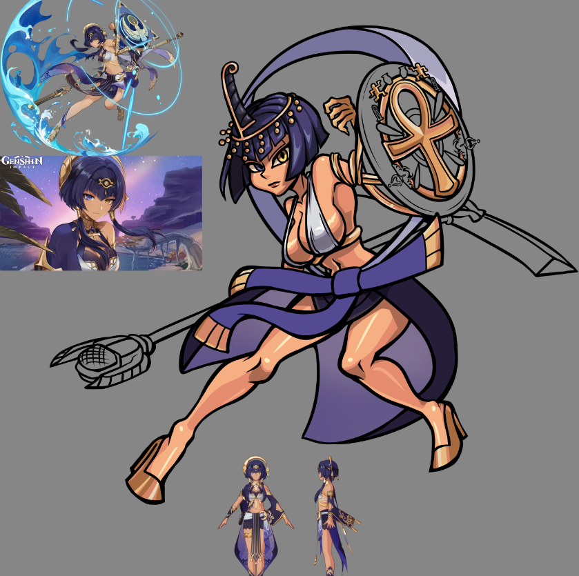 lyu_mawo's tweet photo. Still busy but working on stuff #skullgirls https://t.co/aPfoHMWVIr