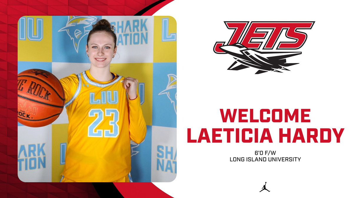 NOCEnidWBB's tweet image. Please welcome our newest Jet! ✈️
Laeticia Hardy!!! 🏀
-Transfer from LIU
-Montreal, Quebec, Canada 🇨🇦