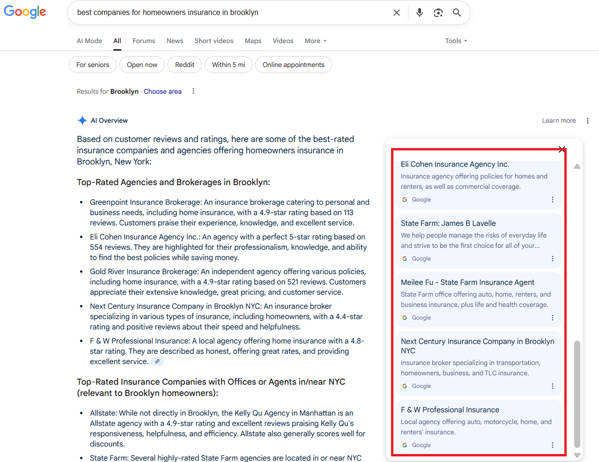 Google: "AI Overviews are sending more traffic to more websites"

AI Overviews: