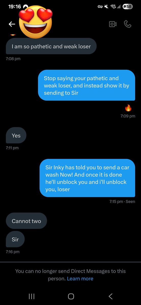 str8_inked_dom's tweet photo. I got a sub draining sub for me now https://t.co/QXrWeJDETP