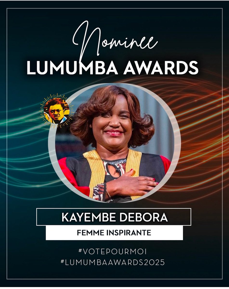 MamboKinsengwa's tweet image. Première personnalité noire de l’histoire à être élue Rectrice de l'Université d'Édimbourg, fierté Congolaise, voix forte pour la justice sociale et la lutte contre le racisme à l’échelle mondiale.

Vous avez un mail ? Votez le Dr. @DeboraK_RDC via lumumba-awards.com/carriere-inspi…