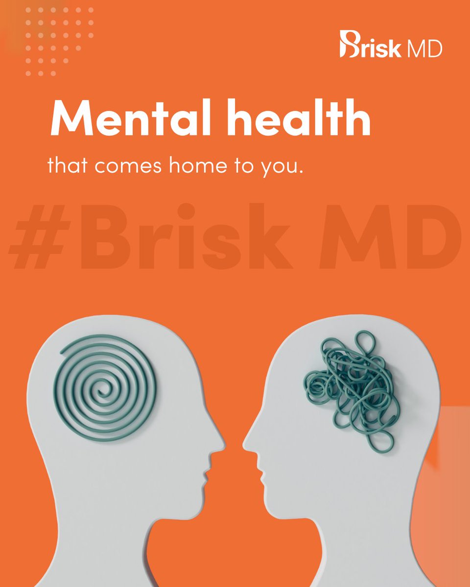 briskmd's tweet photo. Some days feel heavier.
And some people carry that weight quietly.
@briskmd offers therapy &amp; psychiatric consultations — confidentially, at home 🕊️🧘
Because your mind deserves care as personal as your body 💬💚
https://t.co/QmDU0wBTIc

#mentalhealthwithbrisk #mentalhealth #USA https://t.co/NKglWa0mvn