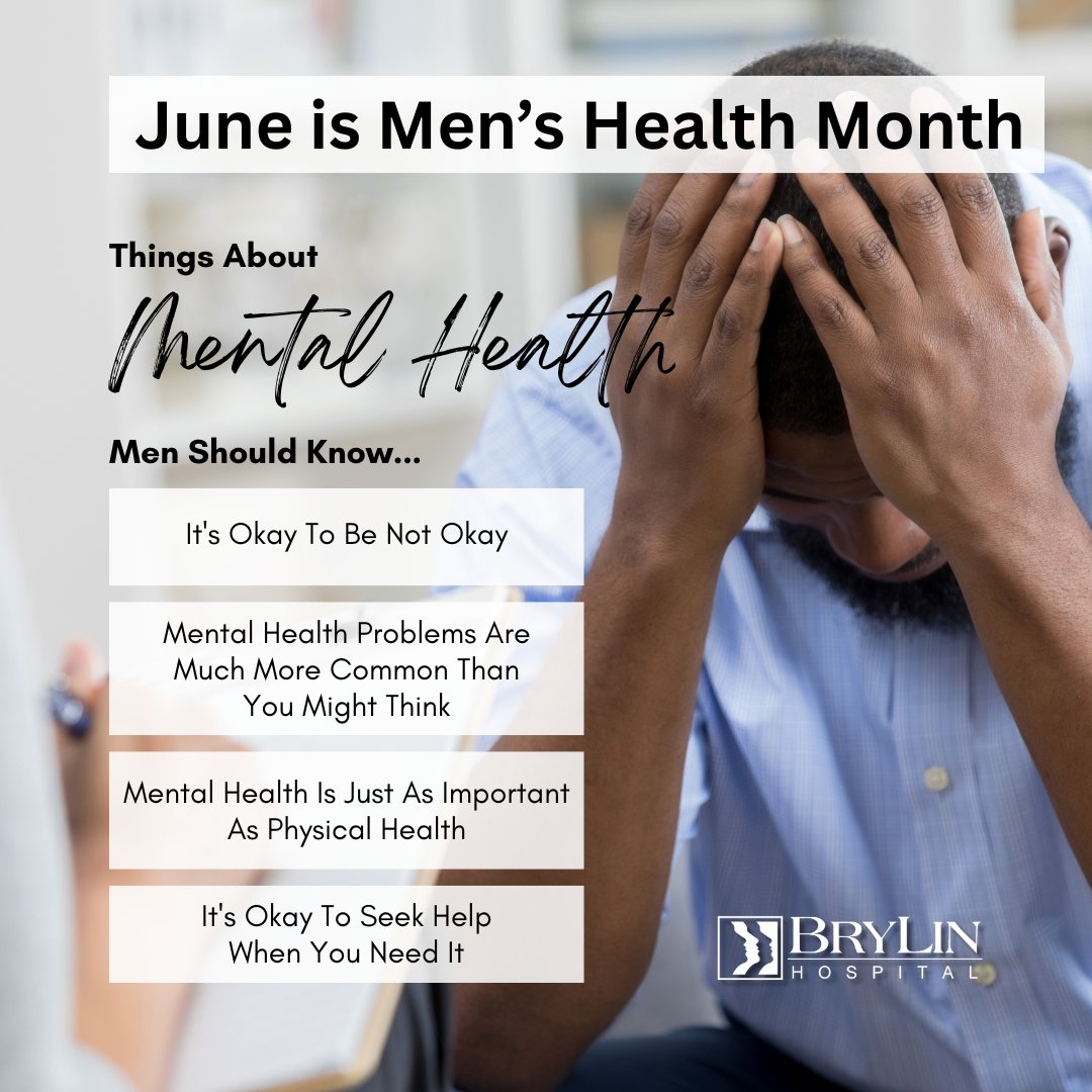 This #MensHealthMonth, let’s break the silence:
You don’t have to carry the weight alone. It’s ok to talk. It’s ok to ask for help. It’s ok not to be ok.

We’re here to support men on their journey to better mental wellness — with compassion and without judgment. 

#EndTheStigma