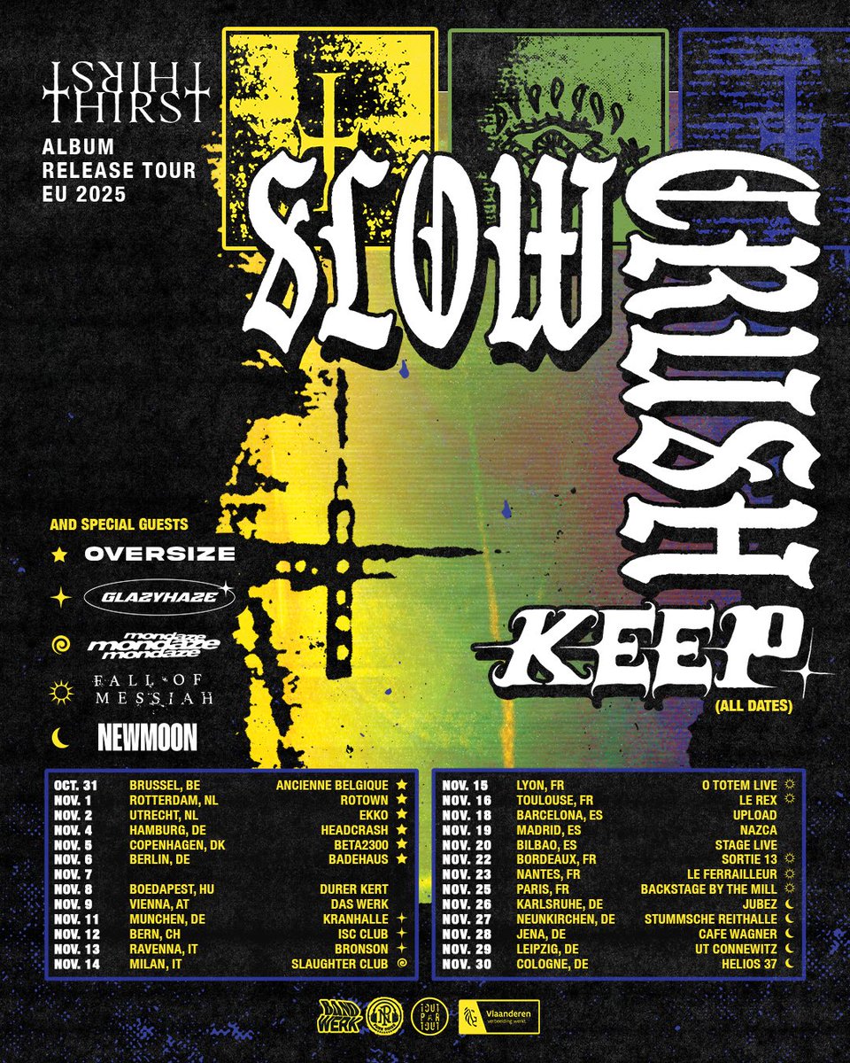 Aw shit, fell asleep and woke up in Rotterdam bro 

Tix on sale tomorrow