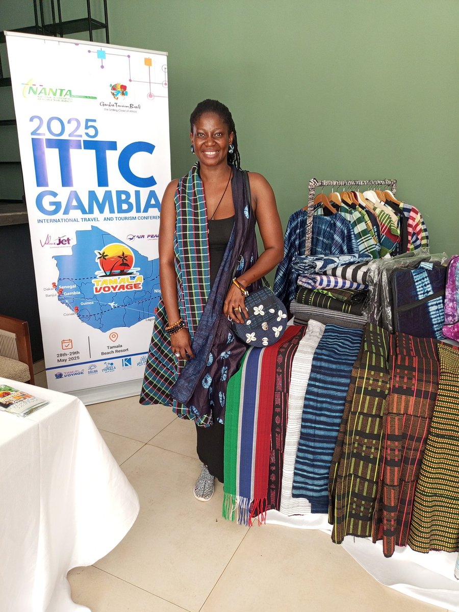 I extend my heartfelt gratitude to the ITC Gambia for us to attend the 2025 ITTC Gambia  National Association of Nigeria Travel Agencies (NANTA) for granting Secka Unique Glamour the incredible opportunity to exhibit at this prestigious event  Thanks <a href="/ITC/">ITC Esports</a> Gambia
