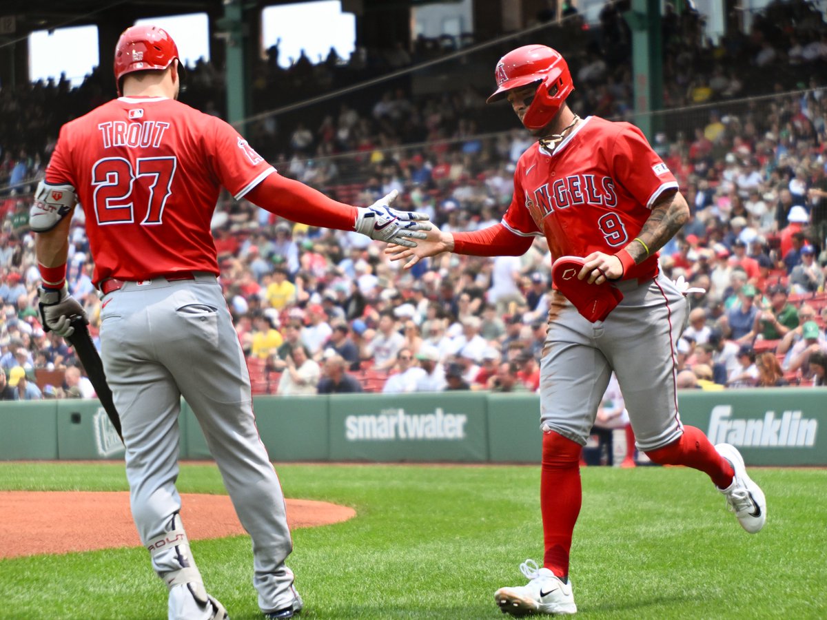 FOURTEEN HITS through two innings at Fenway 🤯

The Angels lead it 7-5 on MLB Network 📺
