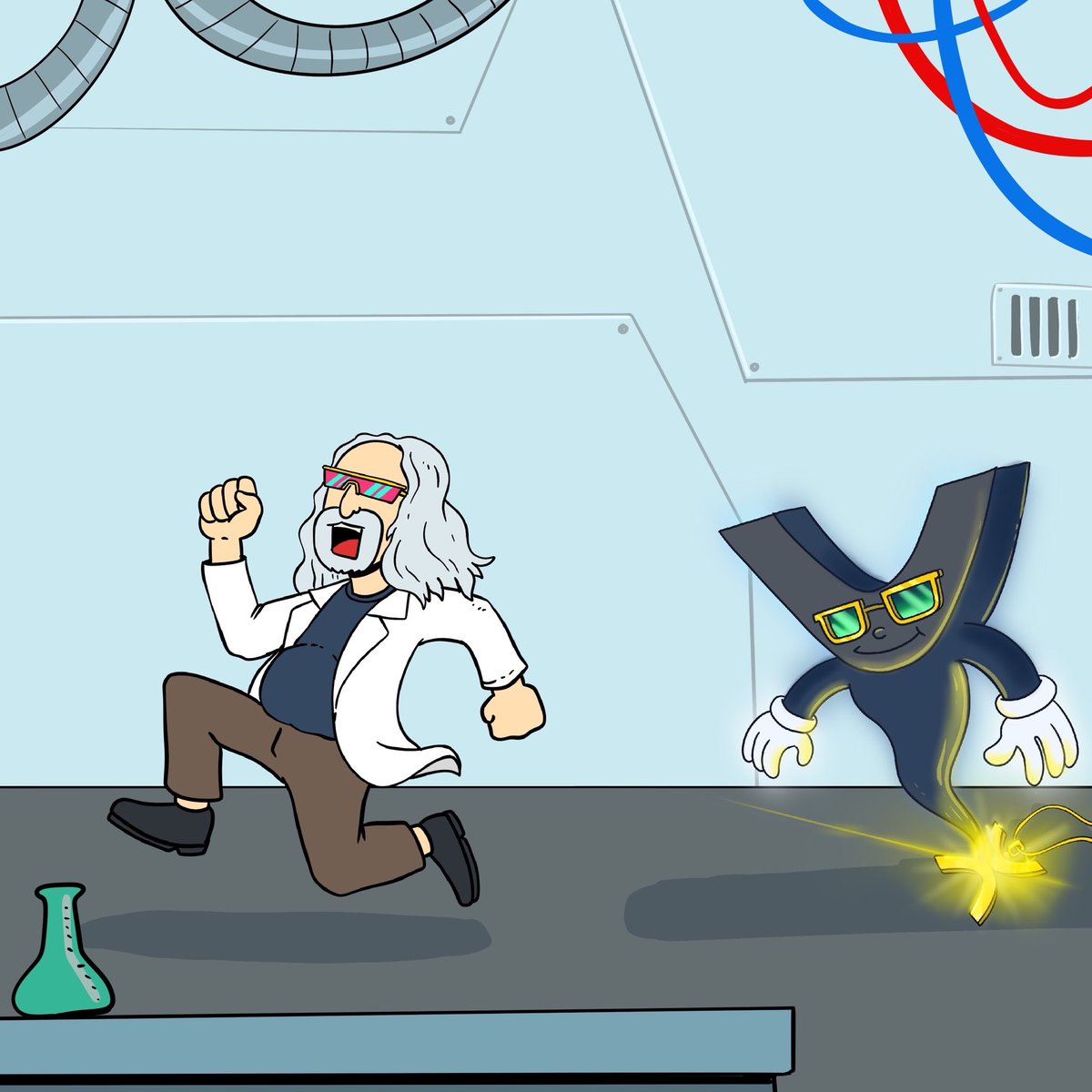 The XRP Summer adventure is just heating up. 🏝️🏝️🏝️

David’s XRP chain starts acting up, and XRP Summer was sparked. He races out his lab while he was cookin as the "X" genie follows, ready to unleash summer chaos. 

What’s next in this wild ride? 🏝️🏝️🏝️

#XRPSUMMER $XRPS