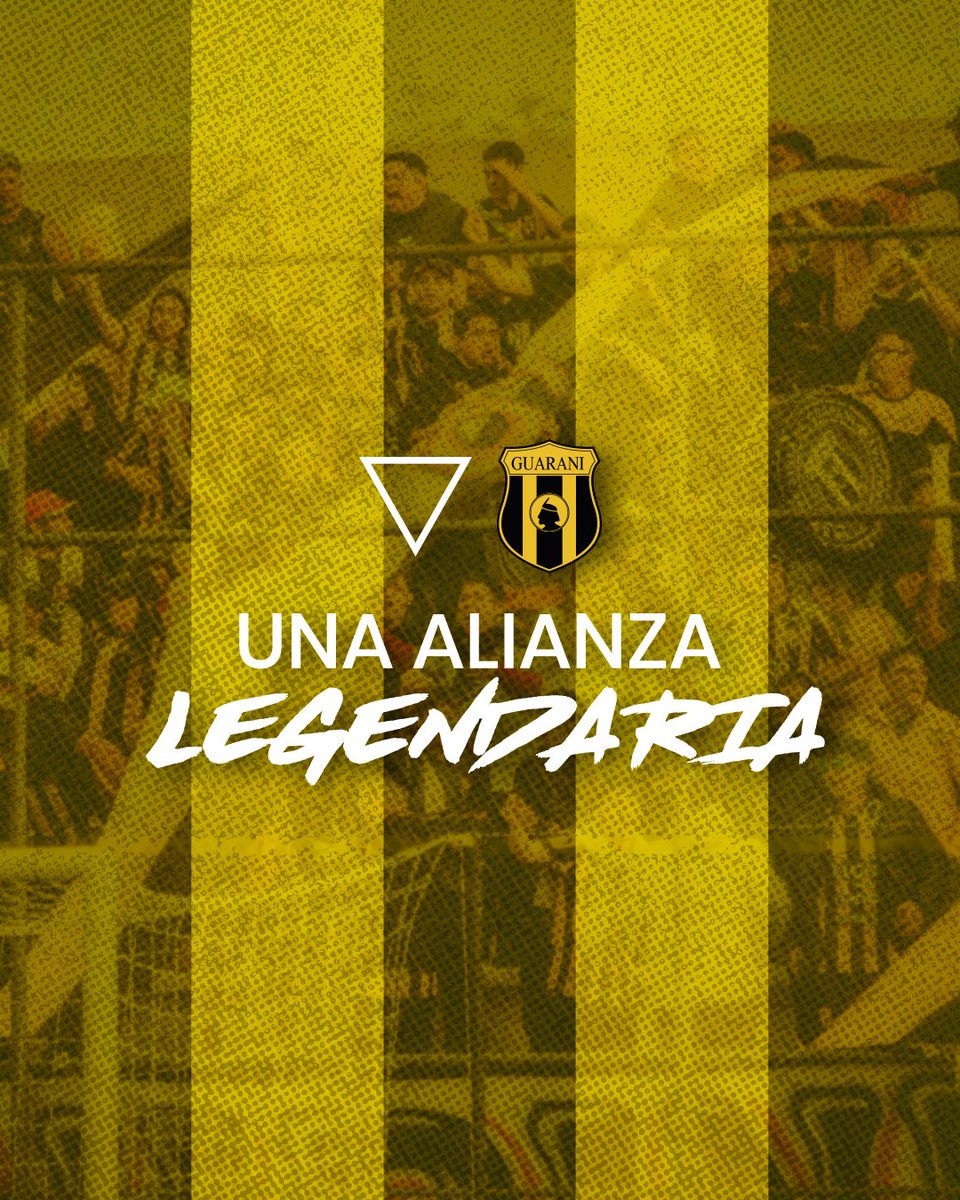 Historia, pasión, y orgullo aurinegro.

Estamos felices de anunciar nuestra alianza con El Primer Grande <a href="/ClubGuarani/">Club Guarani</a>  🟡⚫

El Legendario ahora también dice: ¡Basta de Tibios! 🔥