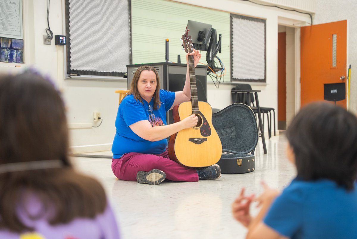 Jam-packed with learning the sounds of Louisiana 🎻