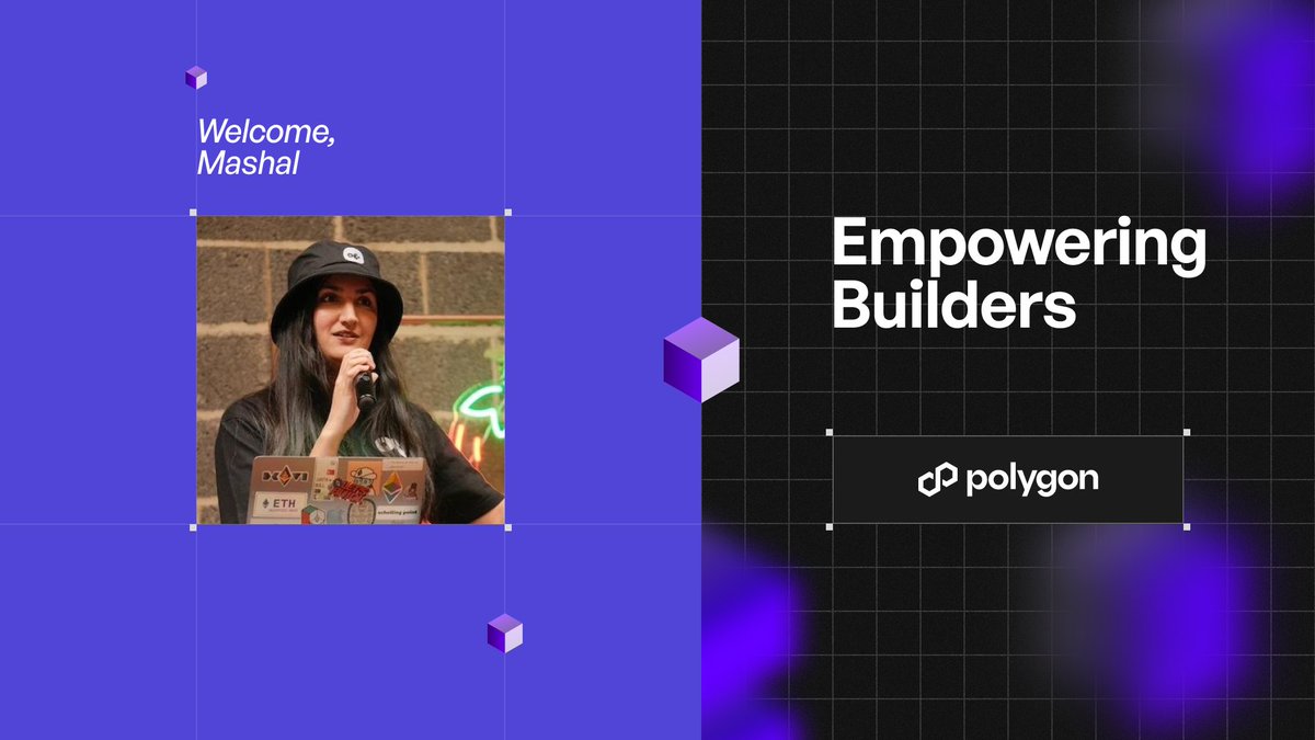 Excited to welcome <a href="/arlery/">mshal 🐉</a> to the Polygon Community Treasury Board!

As a seasoned entrepreneur, marketer, and web3 grants expert, Mashal brings her experience from <a href="/gitcoin/">Gitcoin</a>, <a href="/arbitrum/">Arbitrum</a>, and <a href="/OctantApp/">Octant.eth</a>, where she authored the State of Web3 Grants Report and built the Octant