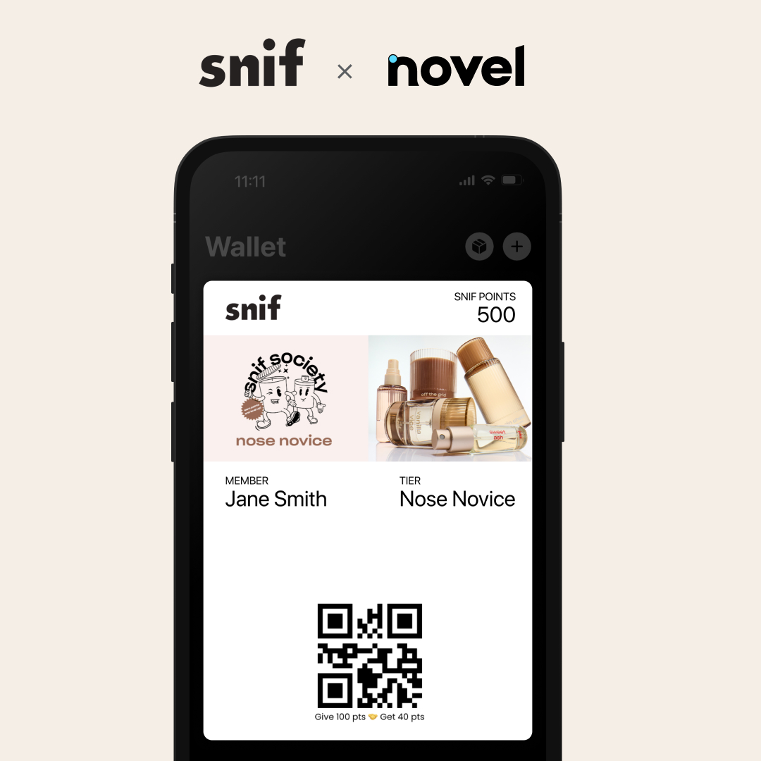 We’re delighted to partner up with <a href="/snifnyc/">Snif</a>, a fun and yet conscious fragrance brand.

They were looking for innovative ways to turn purchasers into subscribers. With the combination of their loyalty partner, <a href="/bubblehouse/">Bubblehouse</a> + Wallet Passes they found the perfect fit. Their brand in