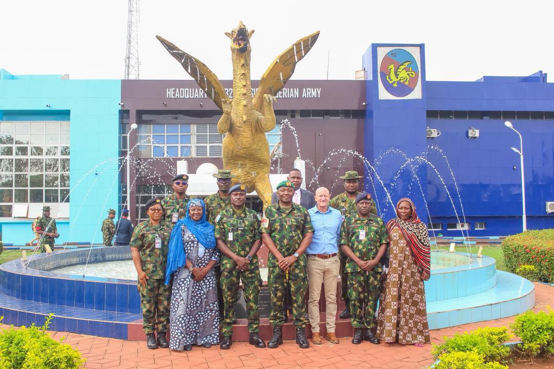 British Defence Staff in conjunction with DDCMR (@dhqnigeria) held a Human Security/CIMIC Workshop in Enugu, focusing on Protection of Civilians and Women Peace and Security.  Guest speakers included CIVIC and Allamin Foundation. 
#collaboration