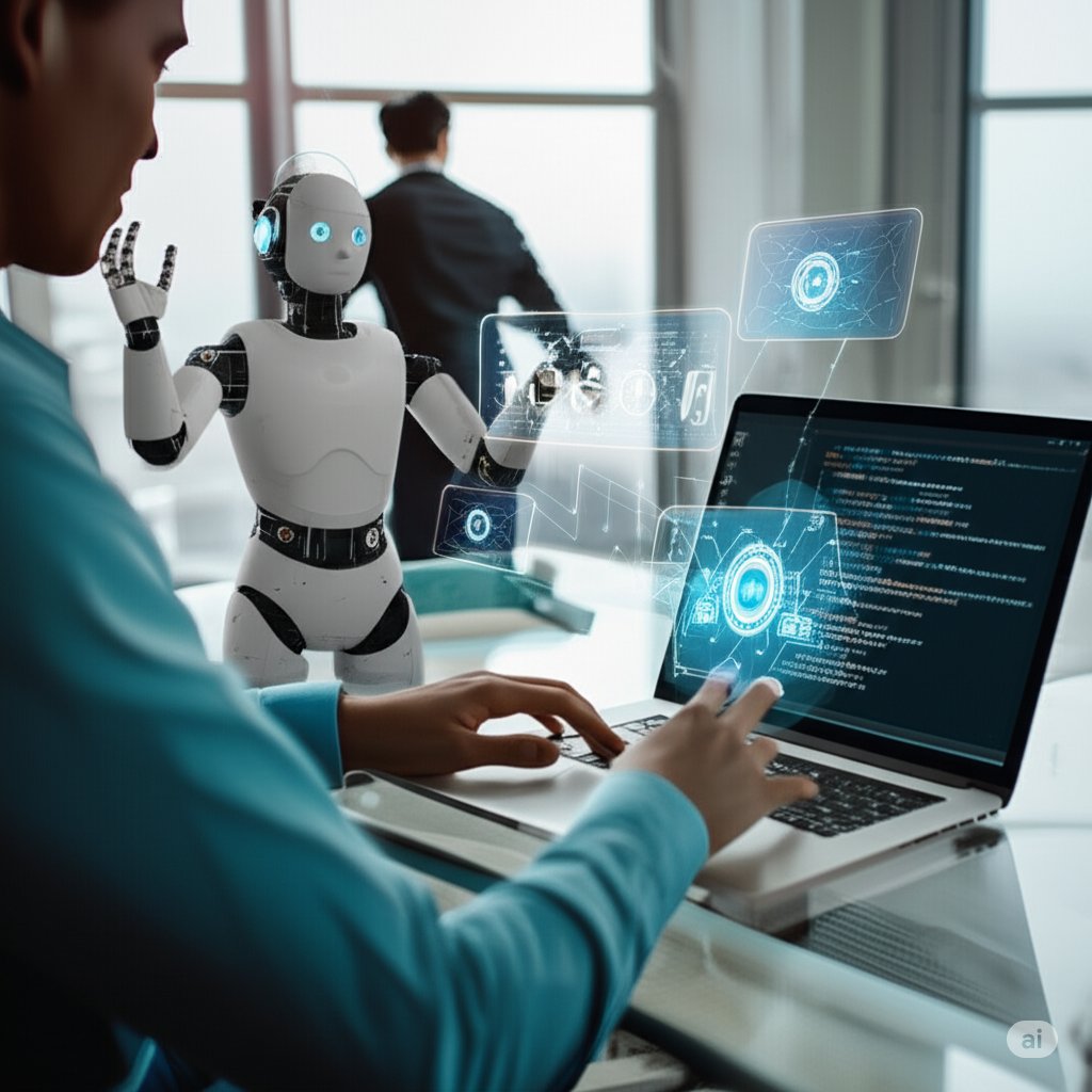 dleon55's tweet image. ¿Listos para el #2025Tech? 🤖 La IA está REVOLUCIONANDO el desarrollo full-stack. Ya no es solo autocompletado, ¡son agentes que gestionan tareas completas! #IA #FullStackDeveloper