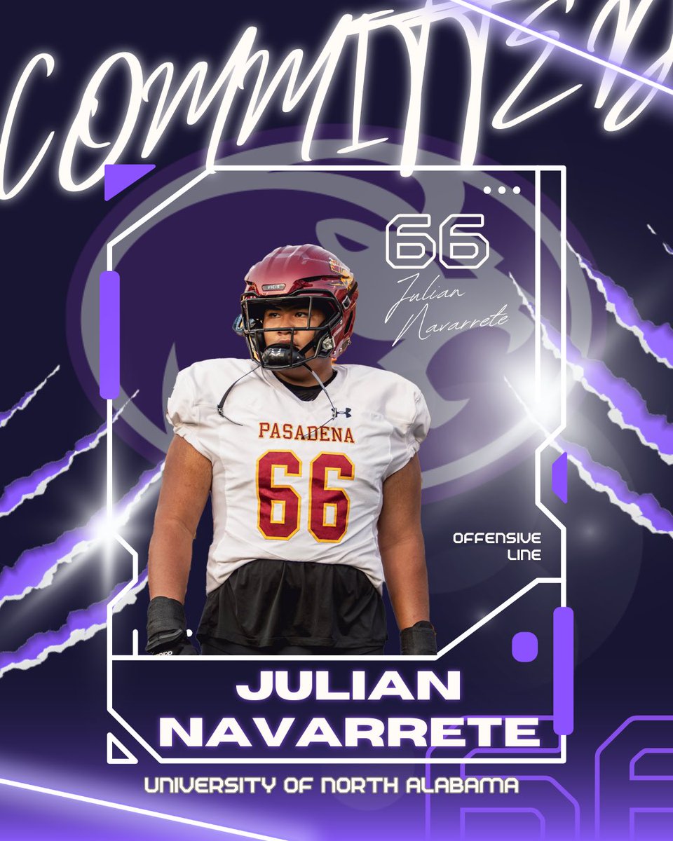 Julian Navarrete (@juliannav66) on Twitter photo Grateful for the journey, excited for the future. Officially committed!
<a href="/CoachCruce/">Morgan Cruce</a> <a href="/coach_thomas70/">Ben Thomas</a> <a href="/BrentDearmon/">Brent Dearmon</a> <a href="/RobertTuckerPCC/">Robert Tucker</a> <a href="/CoachReg_626/">Coach Reggie ๐</a> <a href="/CoachEyePea/">Isaac Parker</a> <a href="/HoneyBadgerMojo/">Coach Mojarro</a> <a href="/JUCOFFrenzy/">JUCO Football Frenzy</a> #JUCOPRODUCT Grateful for the journey, excited for the future. Officially committed!
<a href="/CoachCruce/">Morgan Cruce</a> <a href="/coach_thomas70/">Ben Thomas</a> <a href="/BrentDearmon/">Brent Dearmon</a> <a href="/RobertTuckerPCC/">Robert Tucker</a> <a href="/CoachReg_626/">Coach Reggie ๐</a> <a href="/CoachEyePea/">Isaac Parker</a> <a href="/HoneyBadgerMojo/">Coach Mojarro</a> <a href="/JUCOFFrenzy/">JUCO Football Frenzy</a> #JUCOPRODUCT