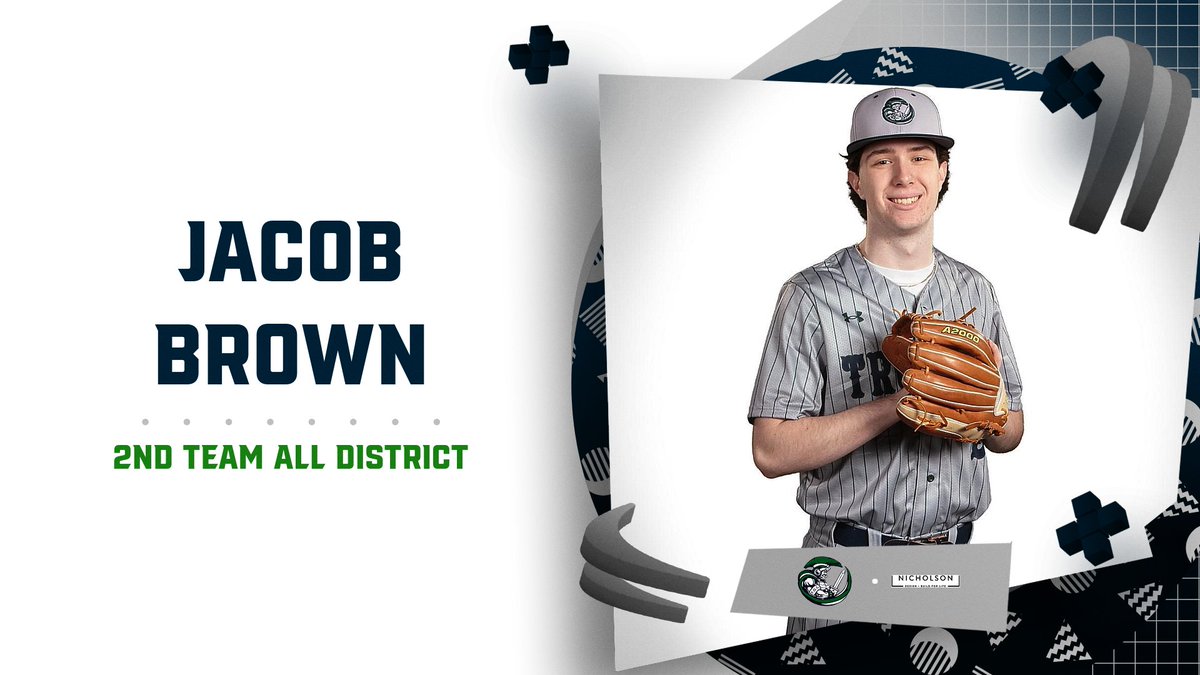 P/SS Jacob Brown (SR) was named 2nd Team All District in Division 6.  Congratulations, JB!  #EngageEnjoyExcel