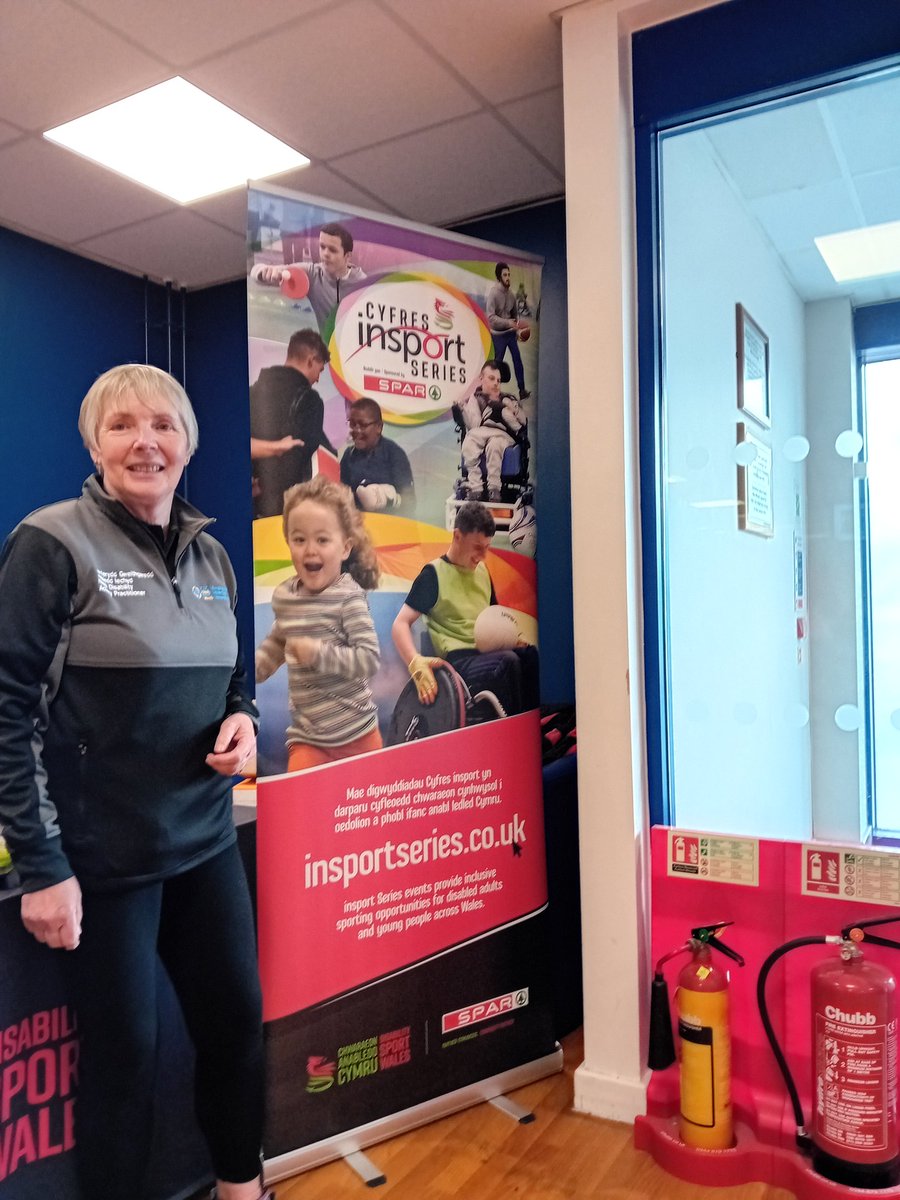Congratulations to <a href="/sportcarms/">Chwaraeon a Hamdden Actif | Actif Sport & Leisure</a> and <a href="/DswNews/">@dsw_news</a> on a fantastic insport event at Carmarthen LC today, great to see all the inclusive sports on offer. Delighted to be representing the #HDAP team <a href="/HywelDdaHB/">Hywel Dda UHB</a>
