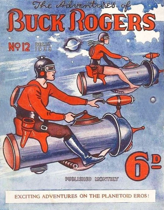 PulpLibrarian's tweet photo. "C'mon Wilma, we're going to visit Eros on our, erm, special rockets..." https://t.co/GNzo0wMd7o