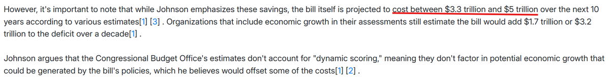 iPick_ai's tweet photo. Savings of more than $1.6 TRILLION? Do you mean we get $1.6 TRILLION in the bank, or we will have a black hole of $48.4T instead of $50T?  @SpeakerJohnson 

Let's ask #iPickAI what saving of $1.6T means. It says cost between $3.3 - $5T. What is your opinion? 
https://t.co/U7sYjbyaM1

#Trillion @barbietrillions