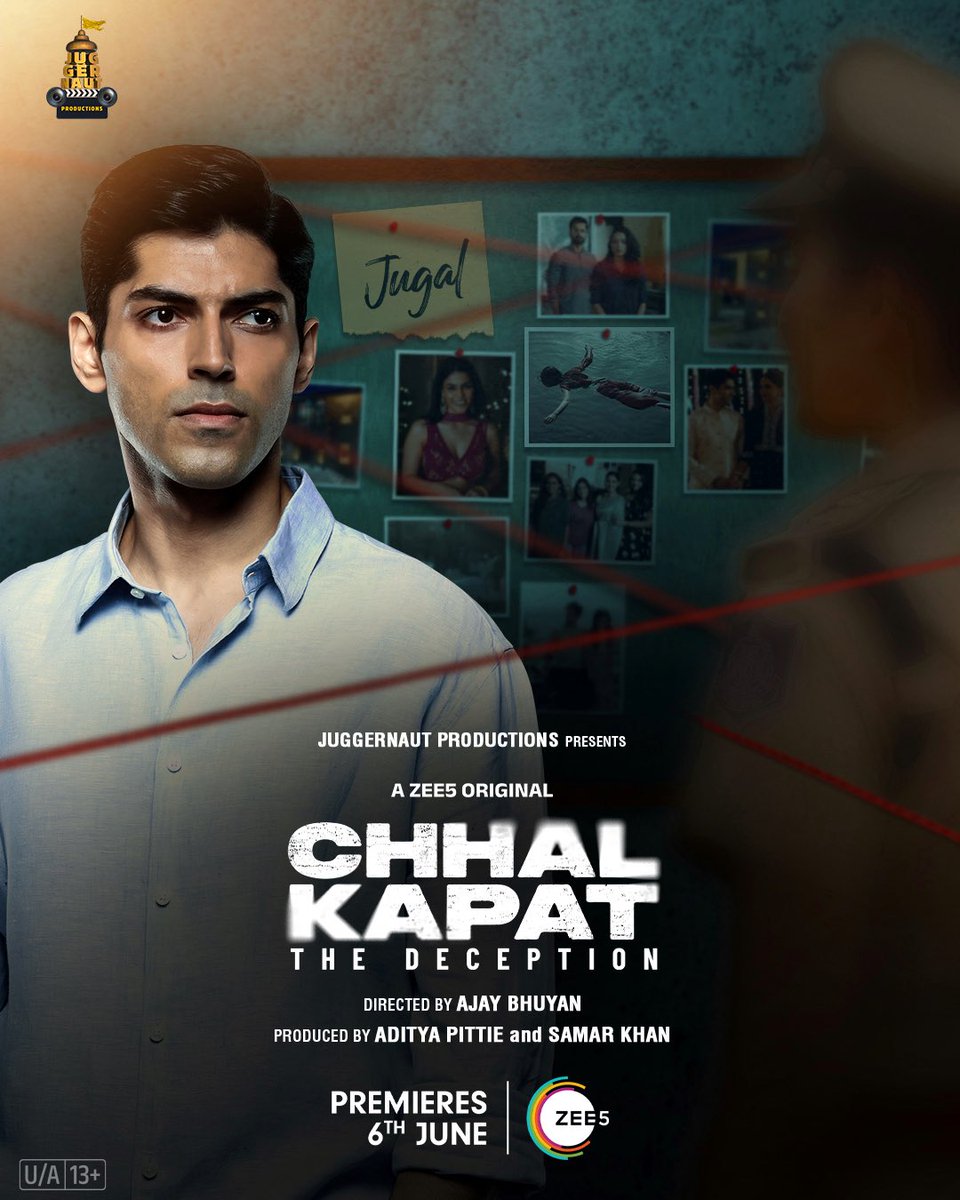 Smaran Sahu (@smaransahu) on Twitter photo Nine suspects, one terrifying secret.
Swipe to meet the masters of #ChhalKapatTheDeception
Premieres 6th June on #ZEE5
#ChhalKapatTheDeceptionOnZEE5
<a href="/ShriyaP/">Shriya Pilgaonkar</a> <a href="/raginidwivedi24/">👑 Ragini Dwivedi 👑</a> <a href="/ApnAnuj/">Anuj Sachdeva</a> @smaransahu <a href="/PachauriPranay/">Pranay Pachauri</a> <a href="/akahavaldar/">Mrunalini Havaldar</a> <a href="/samarmumbaikhan/">samar khan</a> <a href="/adityapittie/">Aditya Pittie</a> <a href="/Juggernaut_in10/">Juggernaut Productions</a> Nine suspects, one terrifying secret.
Swipe to meet the masters of #ChhalKapatTheDeception
Premieres 6th June on #ZEE5
#ChhalKapatTheDeceptionOnZEE5
<a href="/ShriyaP/">Shriya Pilgaonkar</a> <a href="/raginidwivedi24/">👑 Ragini Dwivedi 👑</a> <a href="/ApnAnuj/">Anuj Sachdeva</a> @smaransahu <a href="/PachauriPranay/">Pranay Pachauri</a> <a href="/akahavaldar/">Mrunalini Havaldar</a> <a href="/samarmumbaikhan/">samar khan</a> <a href="/adityapittie/">Aditya Pittie</a> <a href="/Juggernaut_in10/">Juggernaut Productions</a>