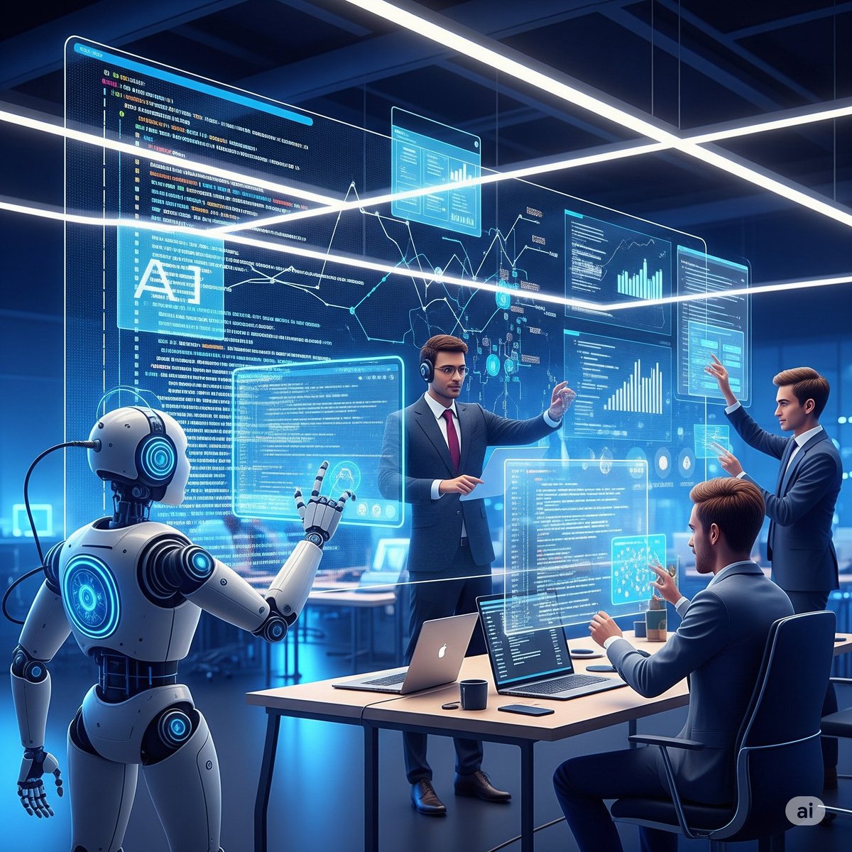 dleon55's tweet image. ¿Listos para el #2025Tech? 🤖 La IA está REVOLUCIONANDO el desarrollo full-stack. Ya no es solo autocompletado, ¡son agentes que gestionan tareas completas! #IA #FullStackDeveloper