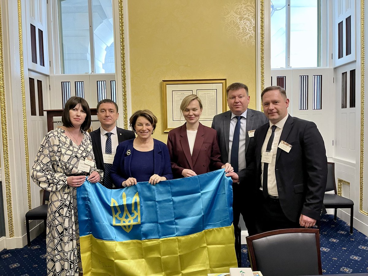 I met with Ukrainian elected officials, including from Bucha, where I saw the mass graves and sites of Russian atrocities in 2022. Their resolve amid Putin’s brutal attacks have been nothing short of inspiring.

We must continue to stand with Ukraine in their fight for freedom.🇺🇦