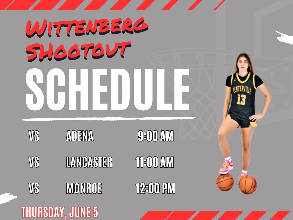 My schedule for tomorrow’s Wittenberg Shootout!