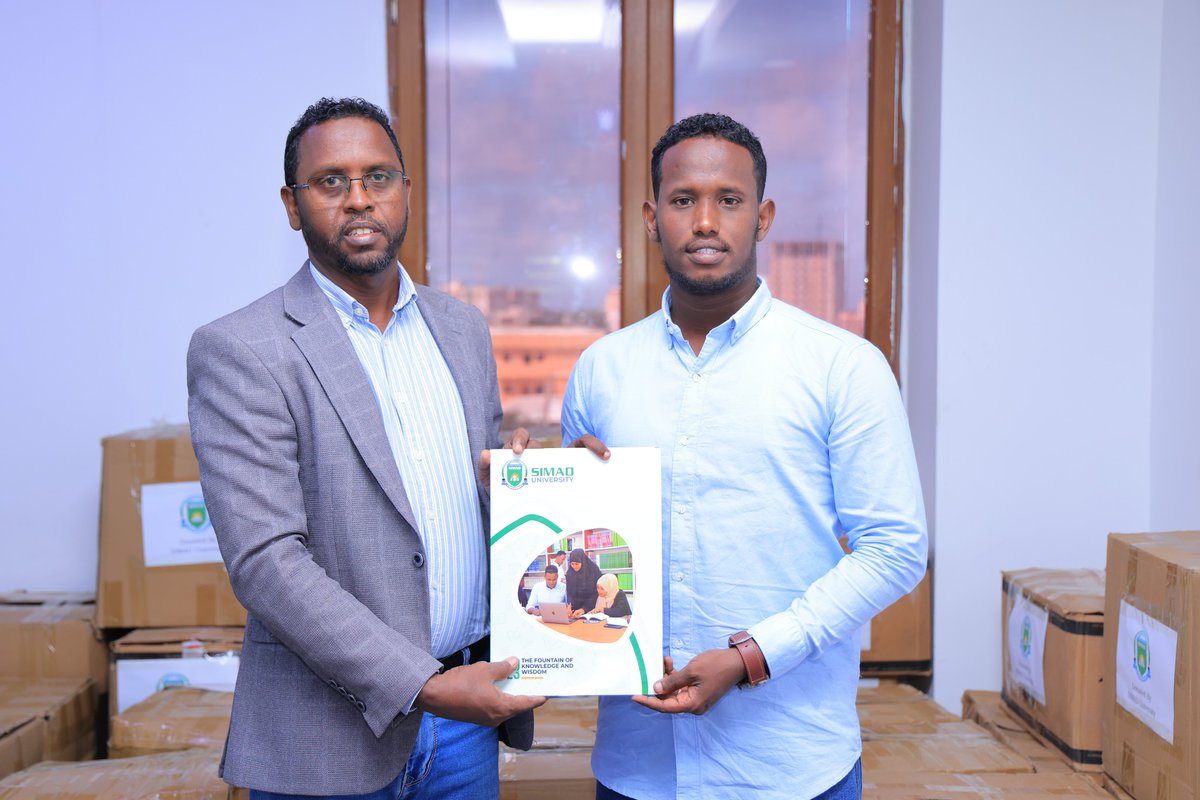 Proud to help deliver 2,821 books to Galkacyo Public Library under Galmudug’s Ministry of Education.

📚 Public libraries must grow across all Somali Federal Member States access to knowledge is nation-building.

 📖#SupportLibraries #ReadingCulture #SIMADUniversity #SomEducation