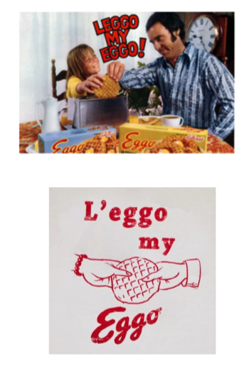 lexlanham's tweet photo. kellogg sues food truck over its use of "l'eggo my eggroll," claiming the truck &amp; company's name infringe its registered L'EGGO MY EGGO trademark &amp; others. it also alleges trade dress infringement, unfair competition, &amp; tm dilution.

https://t.co/S4xk3U4eGv https://t.co/G80RyGB13Y