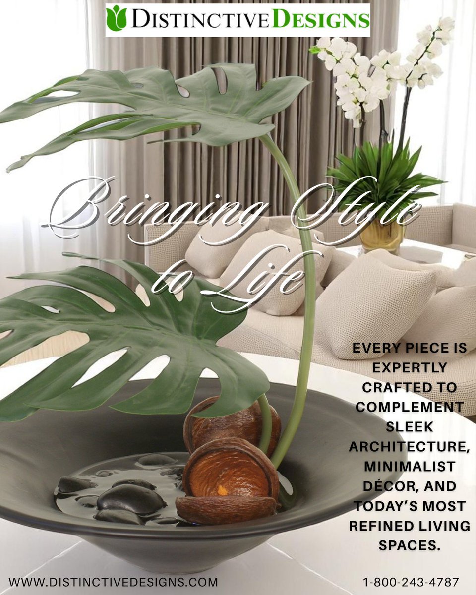 DistinctveDsgns's tweet image. Plants &amp;amp; Greenery are indispensable accents that enliven any living space.  
#fauxfloral #interiordesign #distinctivedesigns #luxuryinteriors #ddi #nogreenthumbneeded #artificialflowers  #designerflorals