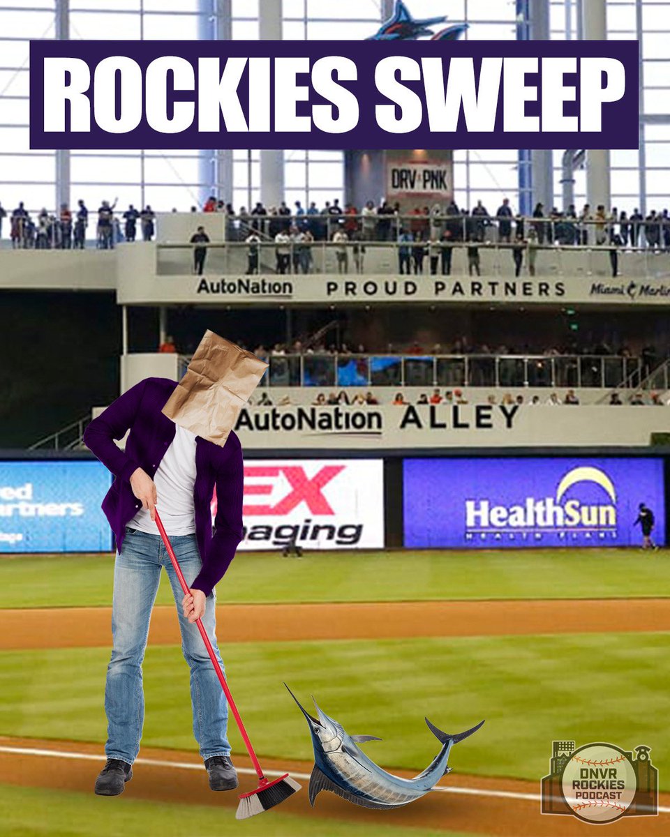 🚨ROCKIES SWEEP THE MARLINS🚨

It’s the #Rockies first sweep since May 15th, 2024😱