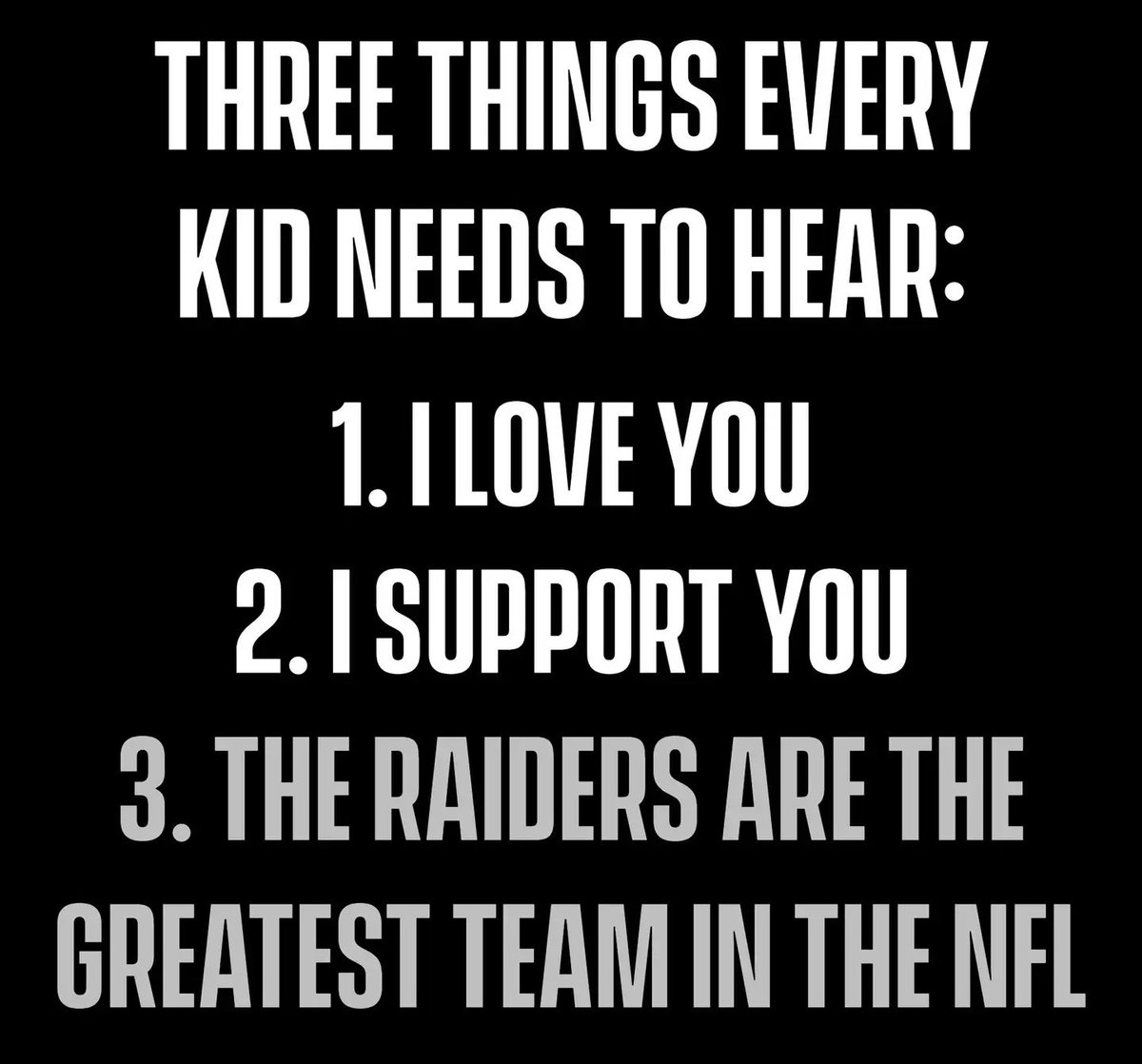 I may or may not have mixed up the order on these while my boys were growing up... 😜🏴‍☠️
Raise em Right, Raise em RAIDERS!!