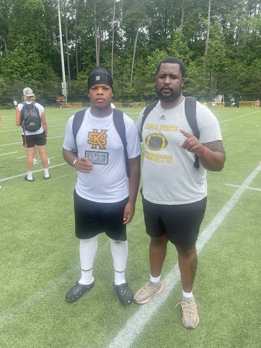 Darrell Martin (@darrelljmartin1) on Twitter photo Had a great camp at the <a href="/kennesawstfb/">Kennesaw State Football</a> Mega camp , went 8/8 on my 1 on 1s and learn new things to get me to the next level. <a href="/DMixonFBDL/">Coach Dahon Mixon</a> <a href="/Coach_JBradley/">Jonathan Bradley</a>
<a href="/CoachBinyard/">Coach Binyard</a> <a href="/RecruitGeorgia/">Recruit Georgia</a> Had a great camp at the <a href="/kennesawstfb/">Kennesaw State Football</a> Mega camp , went 8/8 on my 1 on 1s and learn new things to get me to the next level. <a href="/DMixonFBDL/">Coach Dahon Mixon</a> <a href="/Coach_JBradley/">Jonathan Bradley</a>
<a href="/CoachBinyard/">Coach Binyard</a> <a href="/RecruitGeorgia/">Recruit Georgia</a>
