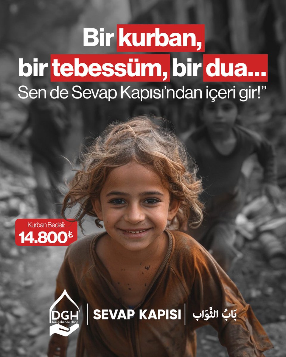 Kurbanım SevapKapısına
#SevapKapısı