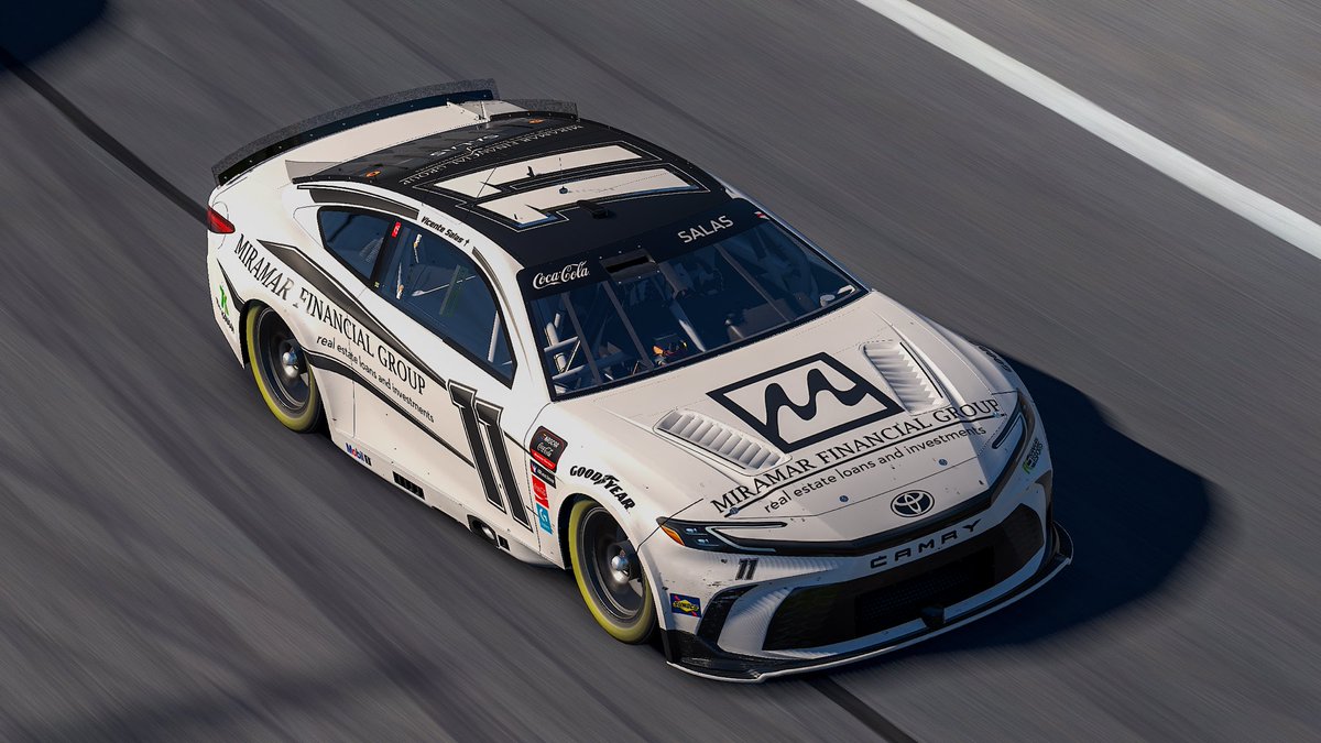Vicente Salas (@vicente_salas14) on Twitter photo P30 ➡️ P5 for us in last night’s <a href="/ENASCARGG/">ENASCAR</a> event at Kansas! In the playoffs as of now, so our grind continues. Rome wasn’t built in one day. 👊
<a href="/KanaanEsports/">Kanaan eSports</a> x <a href="/DeadzoneRacing/">Deadzone Racing</a>
#eNASCAR #NASCAR #iRacing #ontheway P30 ➡️ P5 for us in last night’s <a href="/ENASCARGG/">ENASCAR</a> event at Kansas! In the playoffs as of now, so our grind continues. Rome wasn’t built in one day. 👊
<a href="/KanaanEsports/">Kanaan eSports</a> x <a href="/DeadzoneRacing/">Deadzone Racing</a>
#eNASCAR #NASCAR #iRacing #ontheway