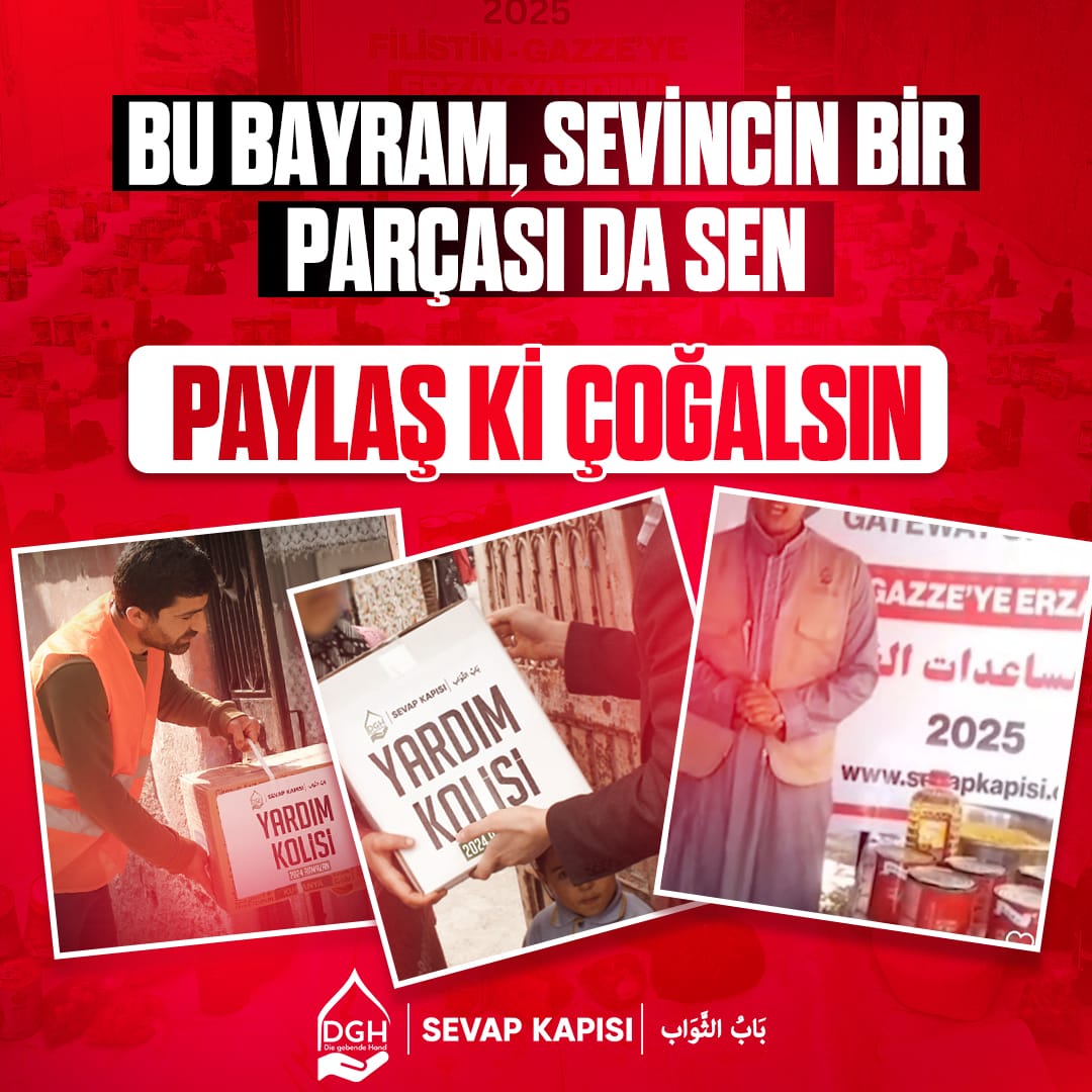 Kurbanım SevapKapısına
#SevapKapısı