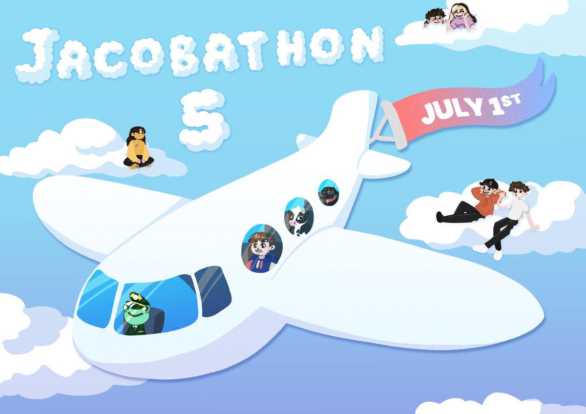 It’s that time again…
The Jacobathon returns this year with my biggest stream yet ‼️
Travel, IRL content, 40+ goals 👀
More info soon :D