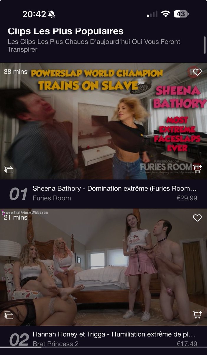 We did it. World Top #1 video of C4S, all categories. Furies Room is LEGEND 😍
Congrats <a href="/sheena4real/">Sheena</a>