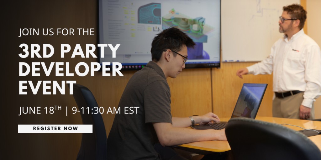 Join the 2025 Mastercam 3rd Party Developer Event on June 18th!
-
Connect with #Mastercam experts to learn about features in our 3rd Party Development, ask technical questions, and connect with the 3rd Party community.

🔗 Click the link to Register Today: bit.ly/3FvaHIN