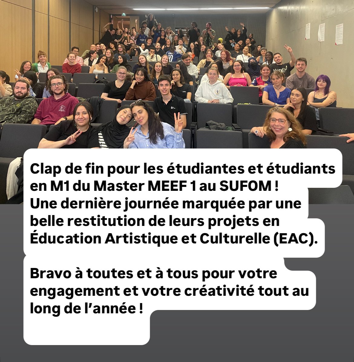Nous souhaitons une bonne fin d’année aux étudiantes et étudiants des masters Meef

#MasterMEEF #SUFOM #EAC#InspeVersailles
<a href="/uparisnanterre/">Université Paris Nanterre</a>.bsky.social
@sufom-upn.bsky.social
<a href="/acversailles/">Académie de Versailles</a>