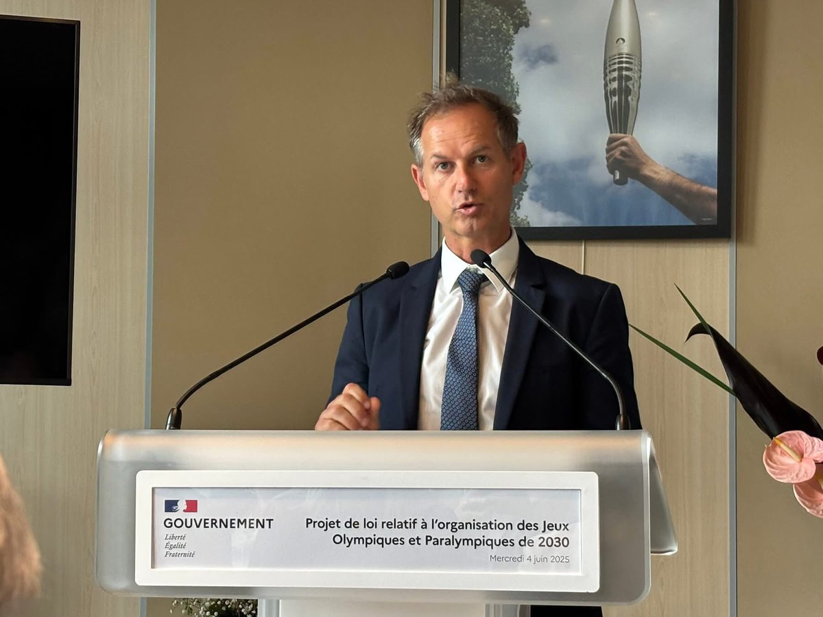Sylviane NOËL, Sénatrice de la Haute-Savoie (@noel_sylviane) on Twitter photo Réunion au Ministère des Sports avec <a href="/MarieBarsacq/">marie barsacq</a>, Ministre et <a href="/edgar_grospiron/">Edgar Grospiron</a>, président du comité d'organisation afin d'évoquer le futur projet de loi d'organisation des Jeux Olympiques et Paralympiques de 2030.
facebook.com/share/p/16FbdV… Réunion au Ministère des Sports avec <a href="/MarieBarsacq/">marie barsacq</a>, Ministre et <a href="/edgar_grospiron/">Edgar Grospiron</a>, président du comité d'organisation afin d'évoquer le futur projet de loi d'organisation des Jeux Olympiques et Paralympiques de 2030.
facebook.com/share/p/16FbdV…