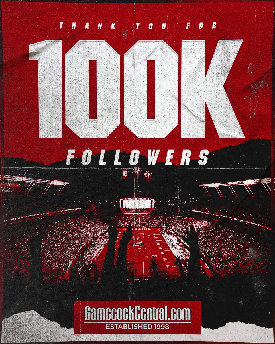 THANK YOU GAMECOCK NATION‼️

Thrilled to be your home for South Carolina athletics!