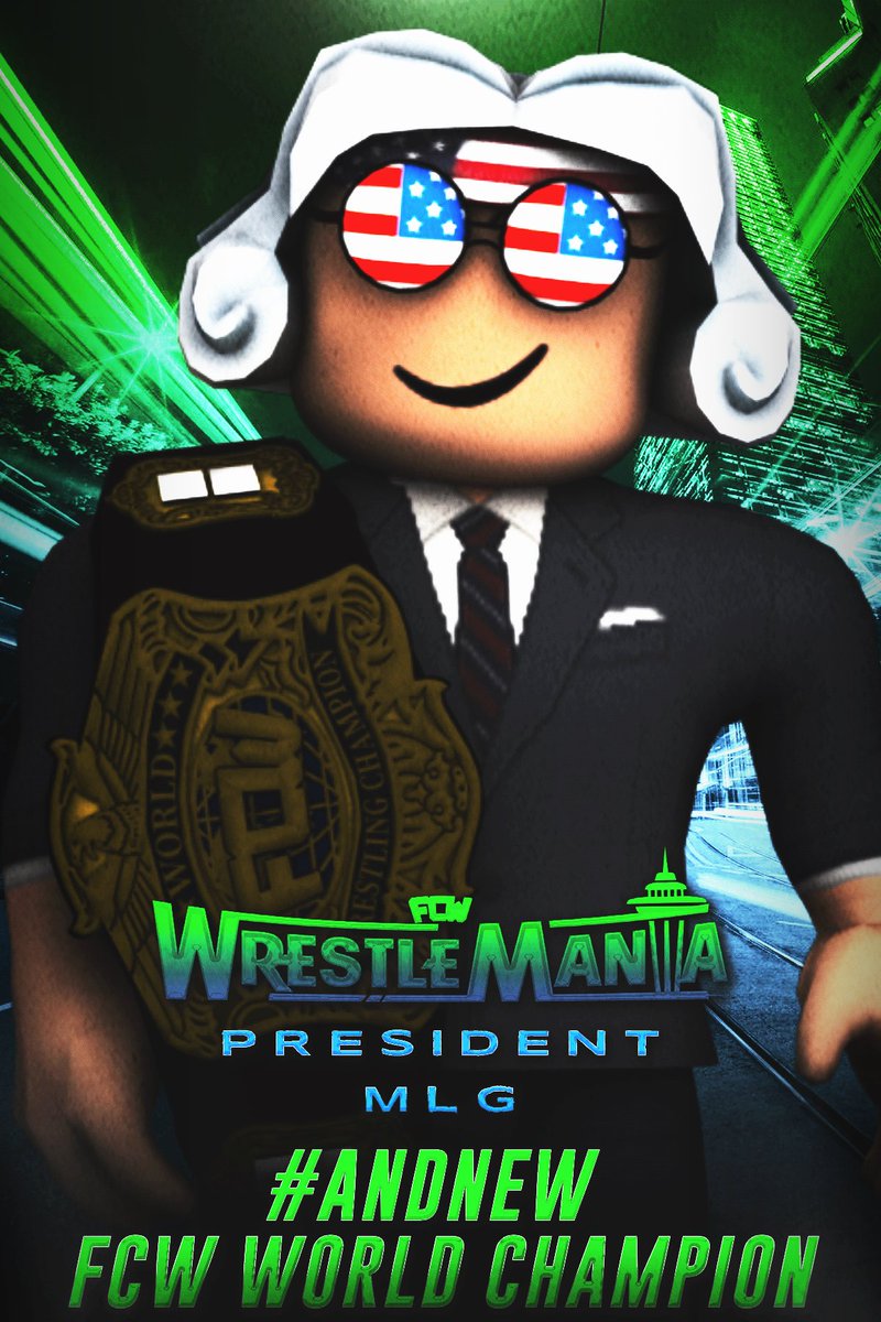 THE FINALE OF A 2 YEAR LONG ODYSSEY. 🇺🇸

<a href="/jfkheadshot58/">mlg</a> would claim his first FCW World Championship in the main event of #FCWMania3!

With FCW in the era of the President, how does he begin his next term as WORLD CHAMPION?