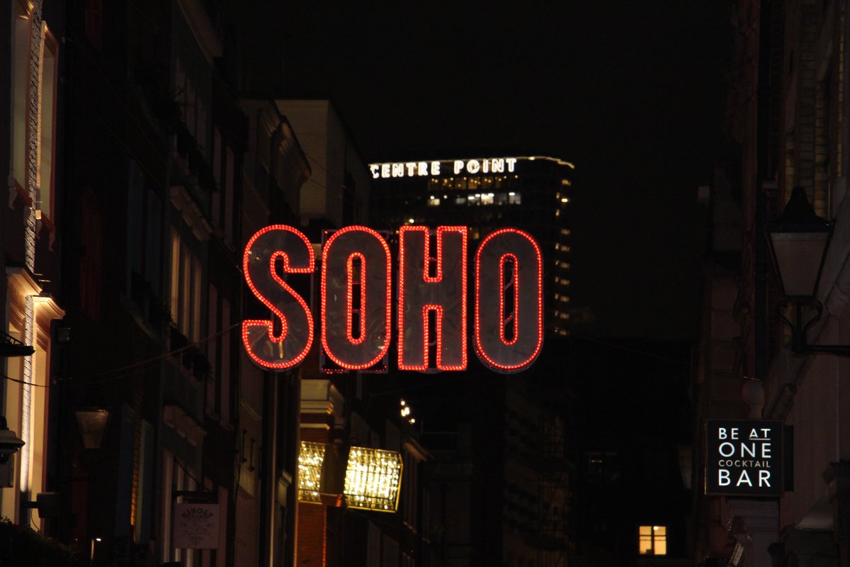 N19Matty's tweet image. Soho. Obviously...