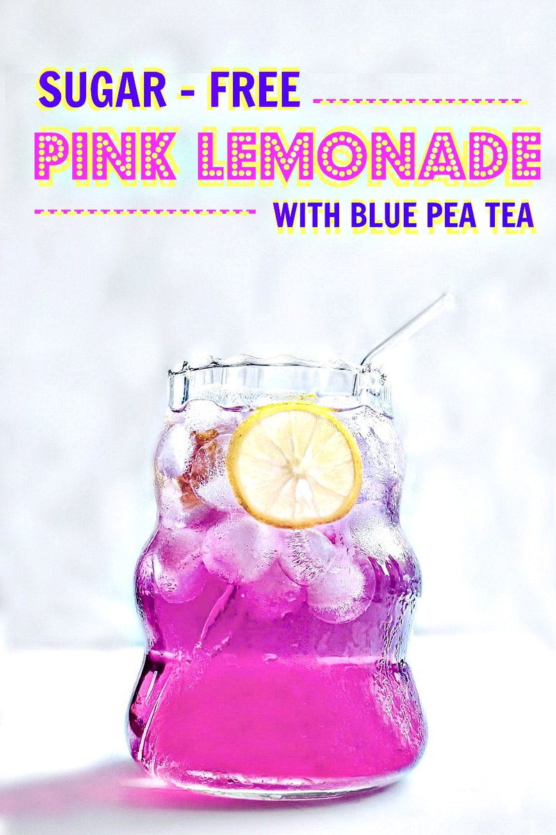 EasyCookin2012's tweet image. Sugar Free Pink Lemonade Recipe (with Blue Pea Tea)🩷🍋 easycookingwithmolly.com/2025/06/sugar-… 🍋 #pinklemonade #detoxdrink #lemonade