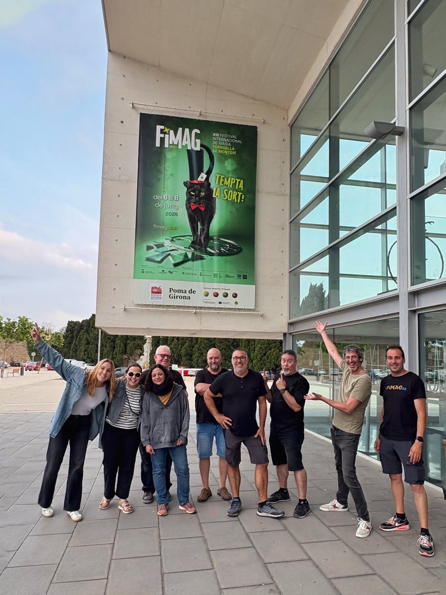 fimagmagia's tweet image. ✨Ens espera una edició 🍀ABRACADABRANT!

L'equip de FIMAG ja estem preparats, i tu? 🤩

🎟 - 🎩 - ℹ️: fimag.cat

🤝Patrocinat per: #PomadeGirona #PalauSolterraTorroella #FundacióVilaCasas #GrupEsPortal #FederopticsElisabet #AssessoriaTax